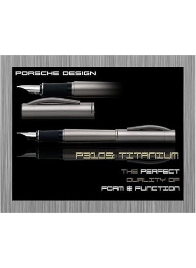 بورشه ديزاين قلم بورش ديزاين بي 3105 حبر بيور تيتانيوم اصدار محدود - Image 3